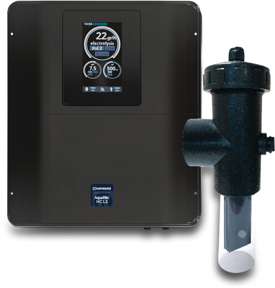 Hayward Salzelektrolyse 230VAC 120m³ Typ Aquarite HC LS NG