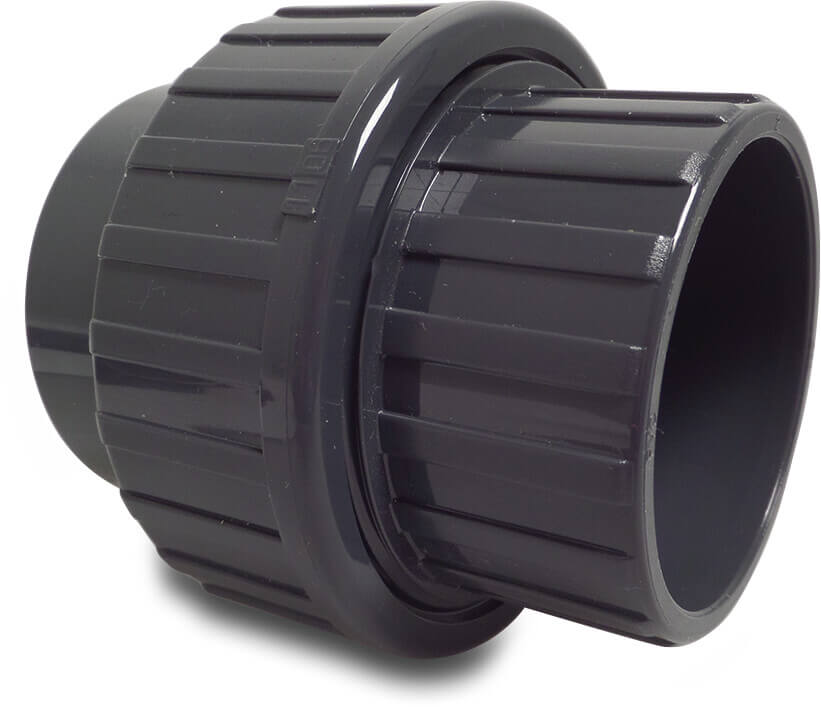 Profec Śrubunek PVC-U 16 mm KW 16bar szary