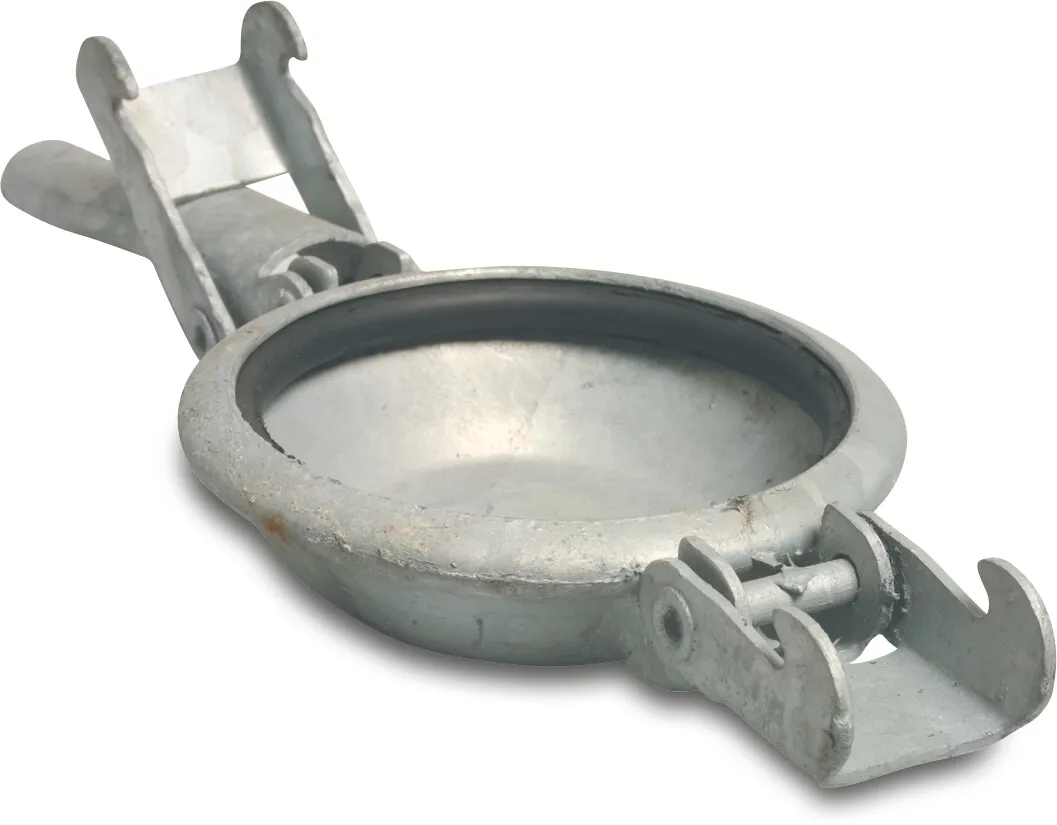 Quick coupler cap steel galvanised 100 mm female part Italian type Italian