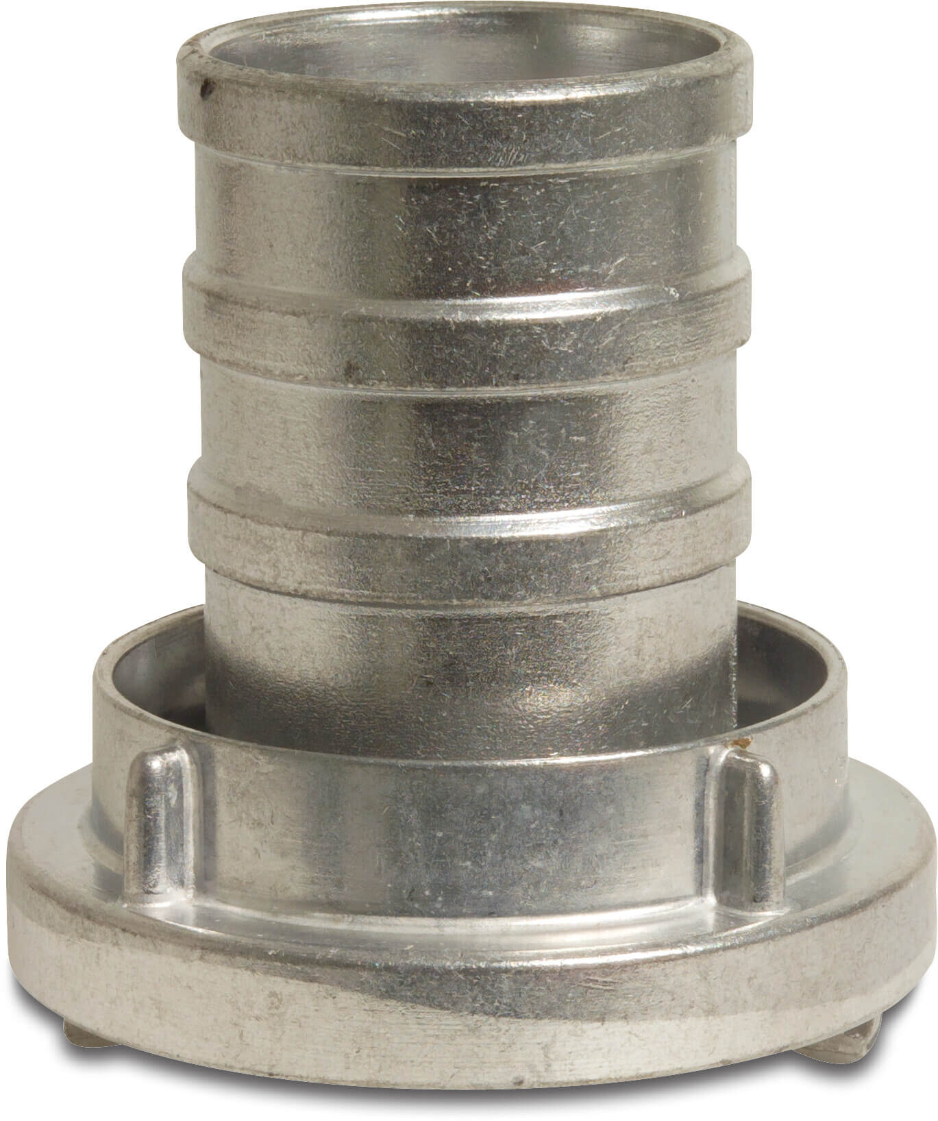 Quick coupler forged aluminium 50 mm hose tail CD 66 15bar type Storz 52C