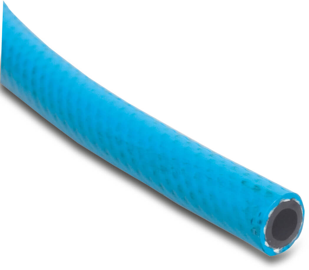Hochdruckschlauch PVC 25 mm x 35 mm 40bar Blau 50m Typ Profiltress