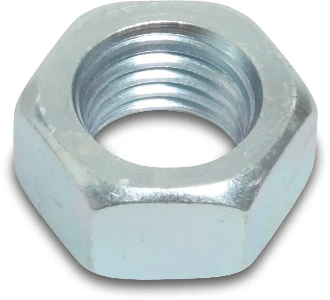 Hexagon nut steel galvanised M10