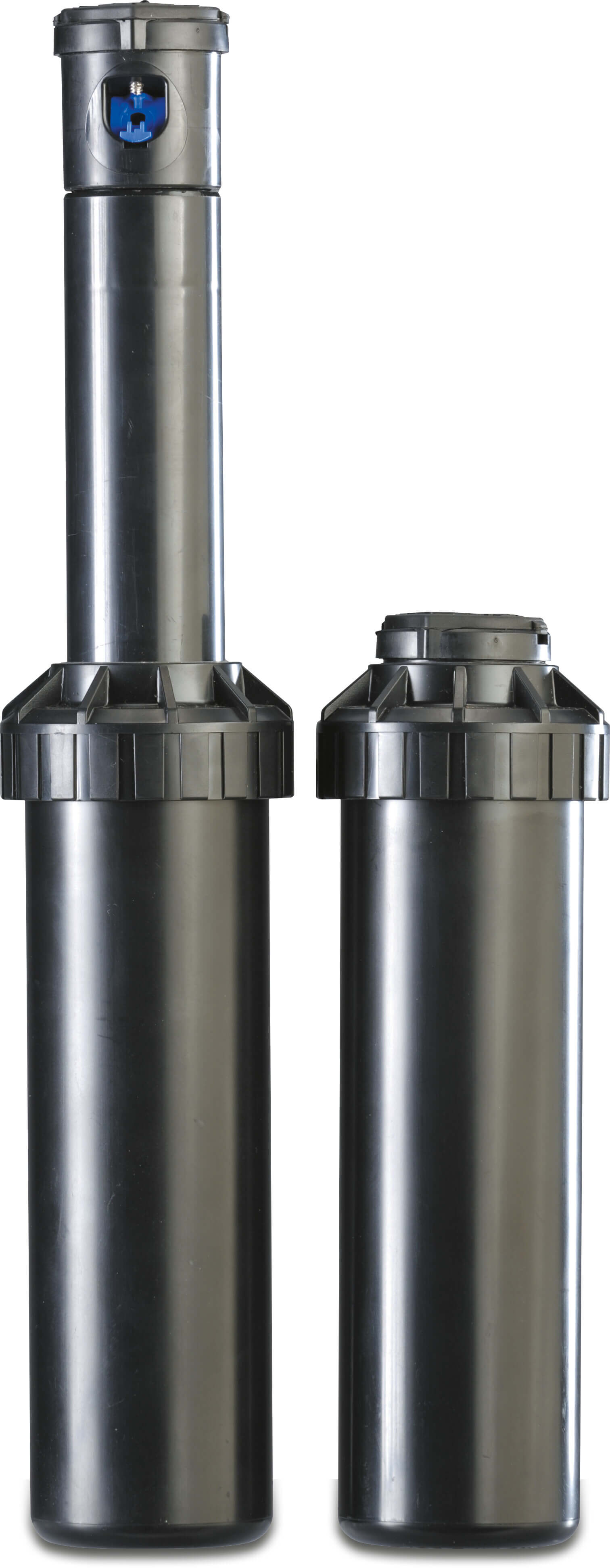 Rain Bird Popup-sprinkler plast 1/2" invändig gänga 1,7 - 3,8bar 40°-360° svart type 3504-PC-SAM med kontraventil