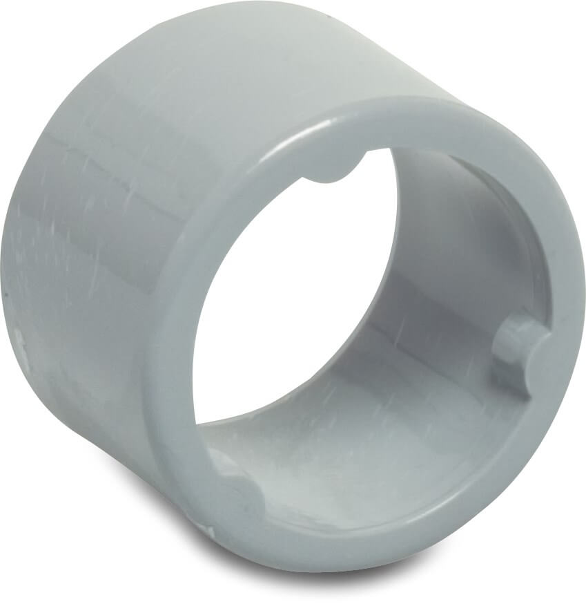 Drainage reducer bush PVC-U 32 mm x 40 mm glue socket x spigot grey KOMO