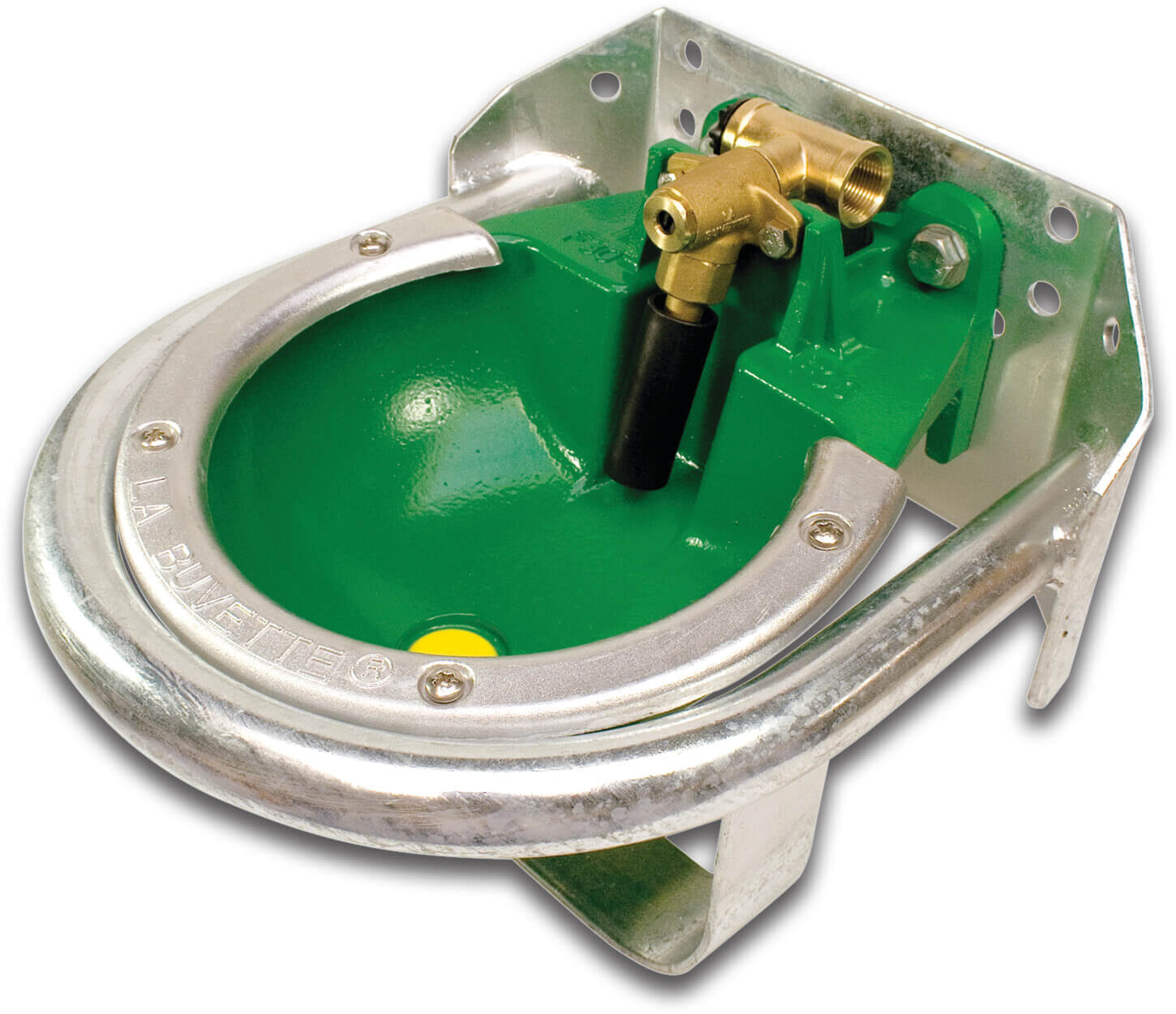 La Buvette Drinking bowl with non-spill system cast iron type F30 A with metal non-spill system La Buvette Drinking bowl with non-spill system cast iron type F30 A with metal non-spill system