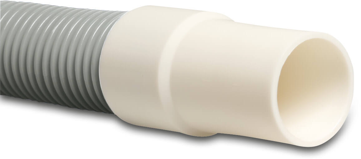 Flotide Pool hose PVC-U 38 mm grey 11m type Cleaning