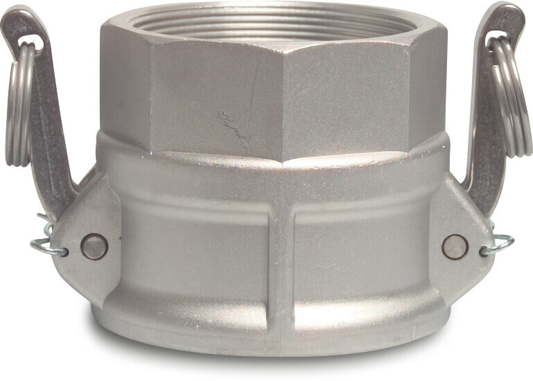 Quick coupler aluminium 1" female part Camlock x female thread 16bar type Camlock D