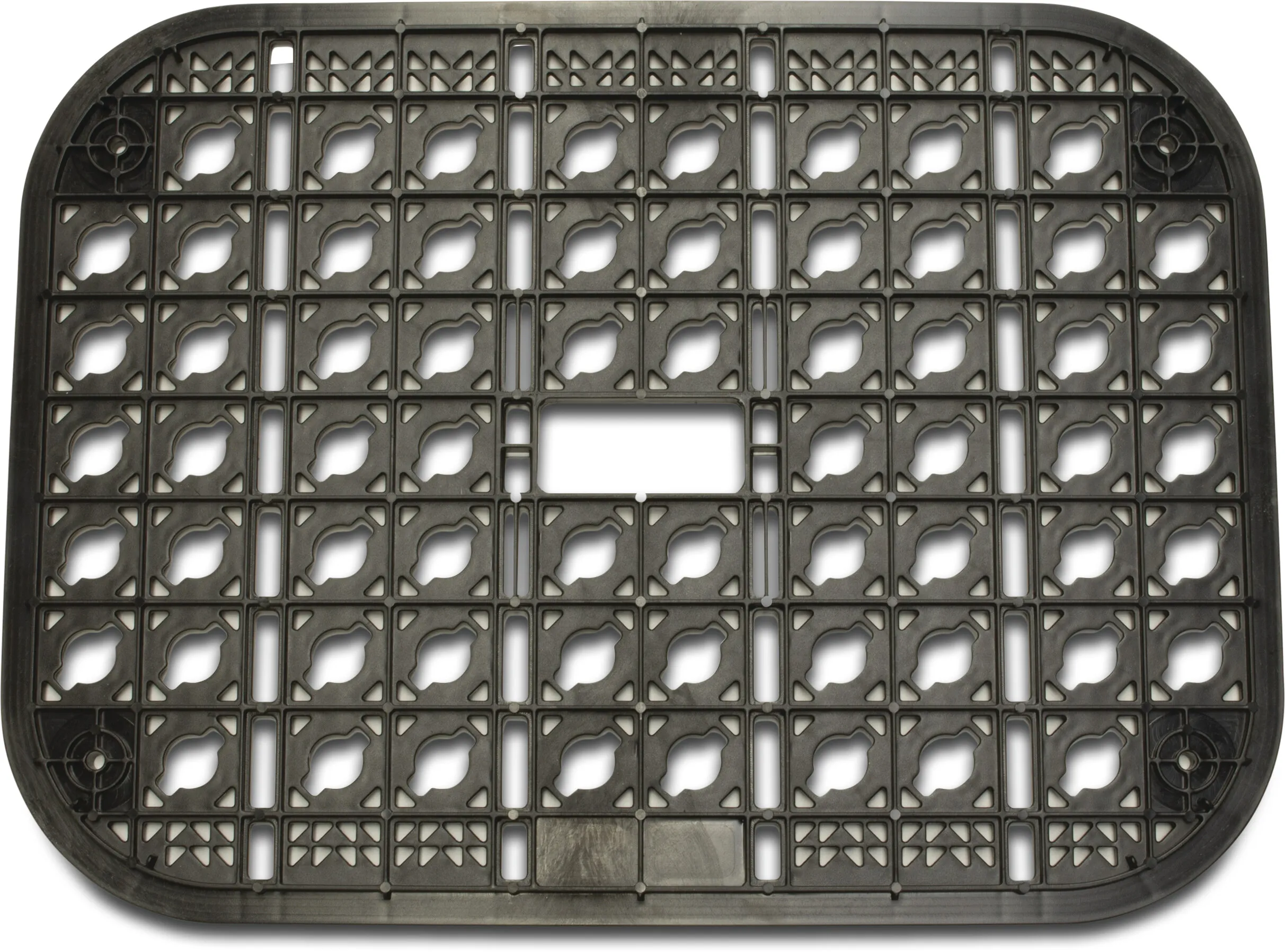 Rain Montageplatte PP Schwarz type Standard