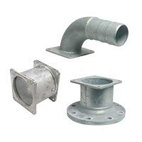 Steel flange MZ