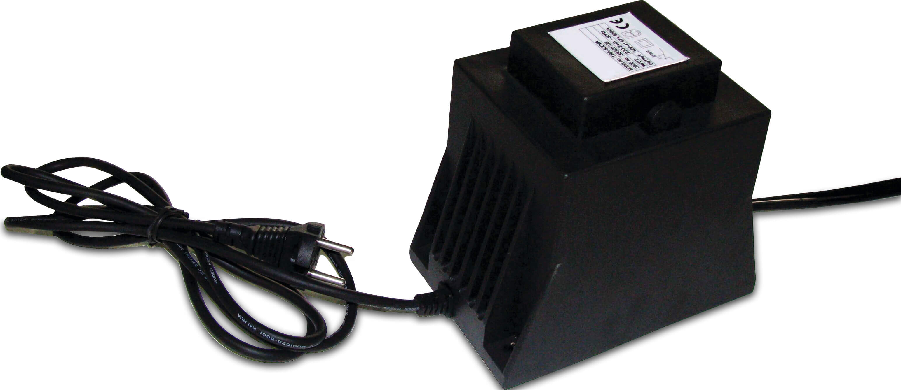 Transformer 12VAC black TRA-105VA 105W