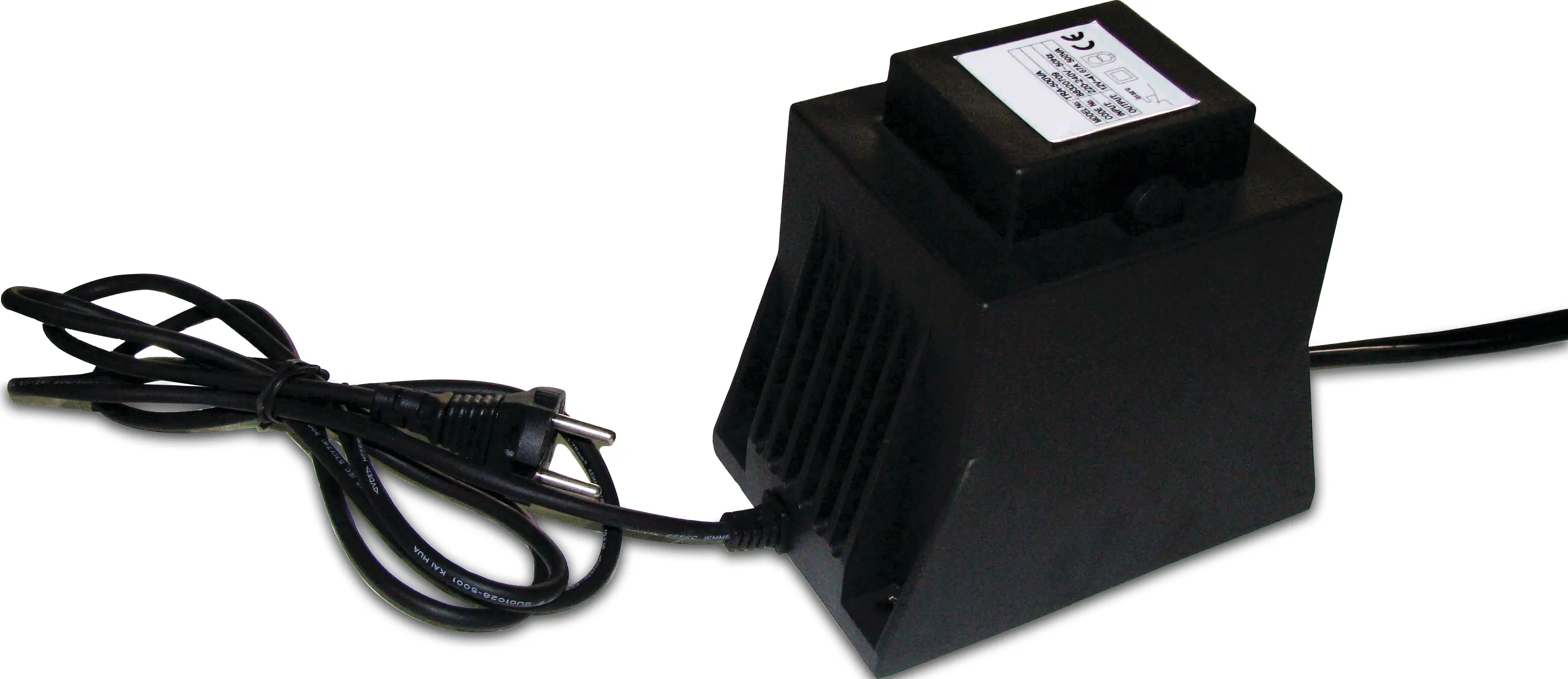 Transformer 12VAC black TRA-300VA 300W
