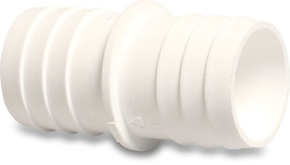 Slangestuds ABS 32 mm slangestuds 10bar hvid