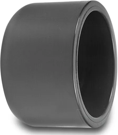 VDL Cap PVC-U 280 mm glue socket 10bar grey