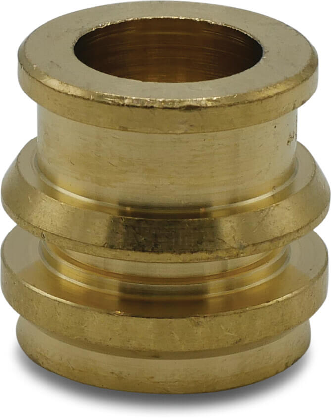 Bonfix Reduzierstück Messing 22 mm x 15 mm Stutzen x Klemm