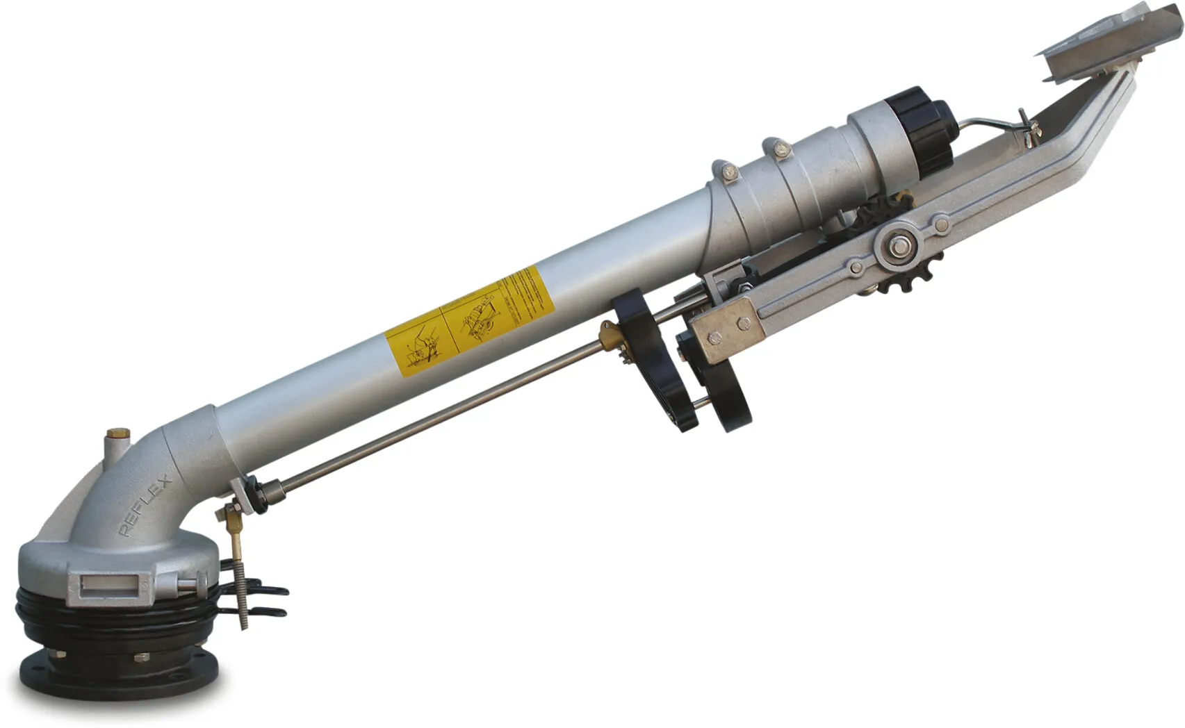 Sektorsprinkler aluminium flange 28 mm type Reflex 25°