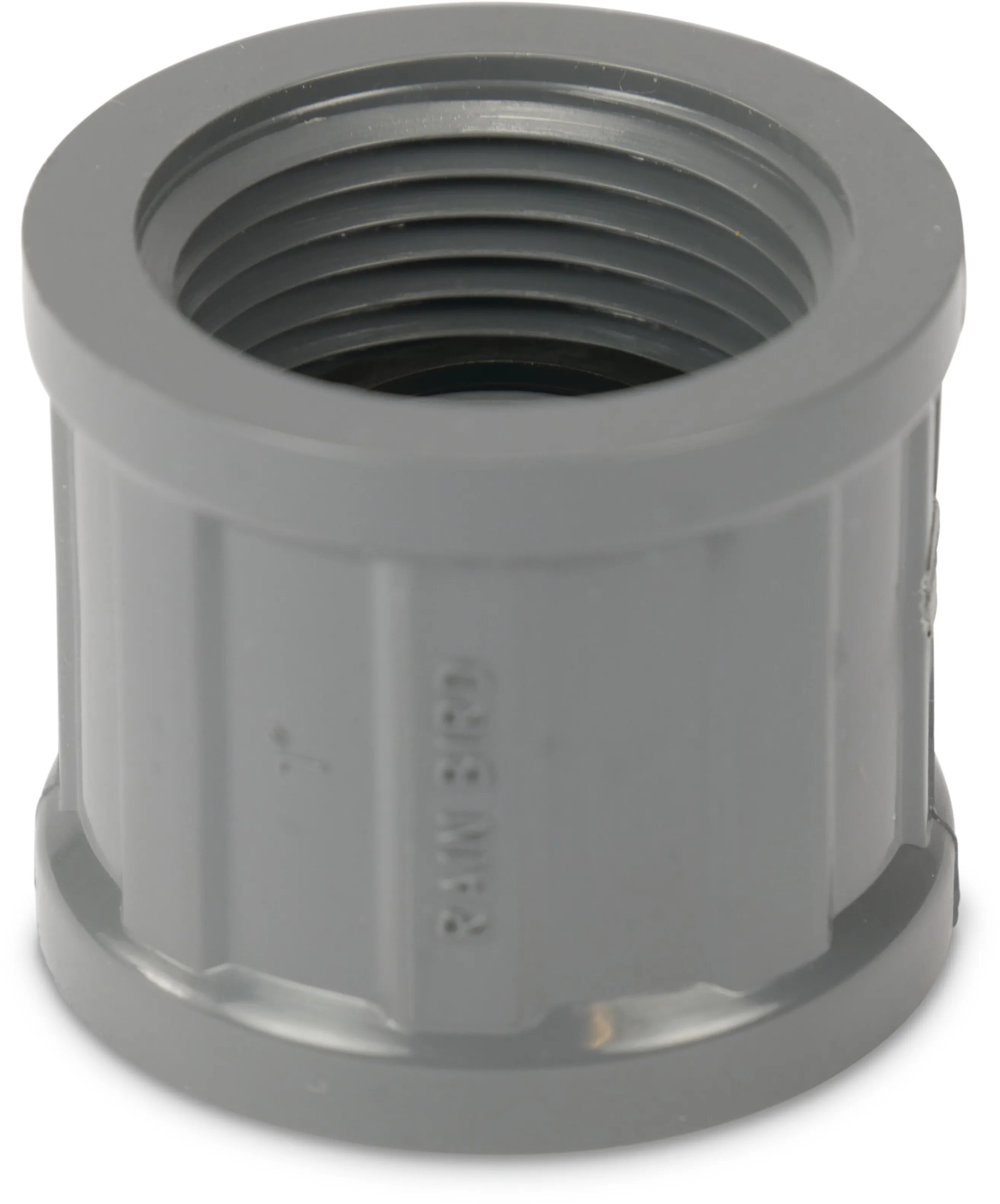 Rain Bird Draadsok PVC 1" binnendraad 10bar grijs type RB1330-010