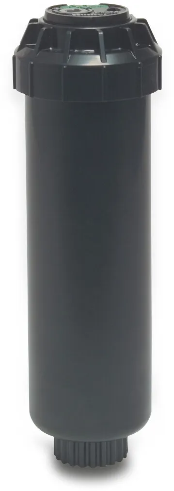 Hunter Pop-op sprinkler plastik 1/2" indvendig gevind 1,4 - 7bar 40°-360° 18cm sort type SRM04