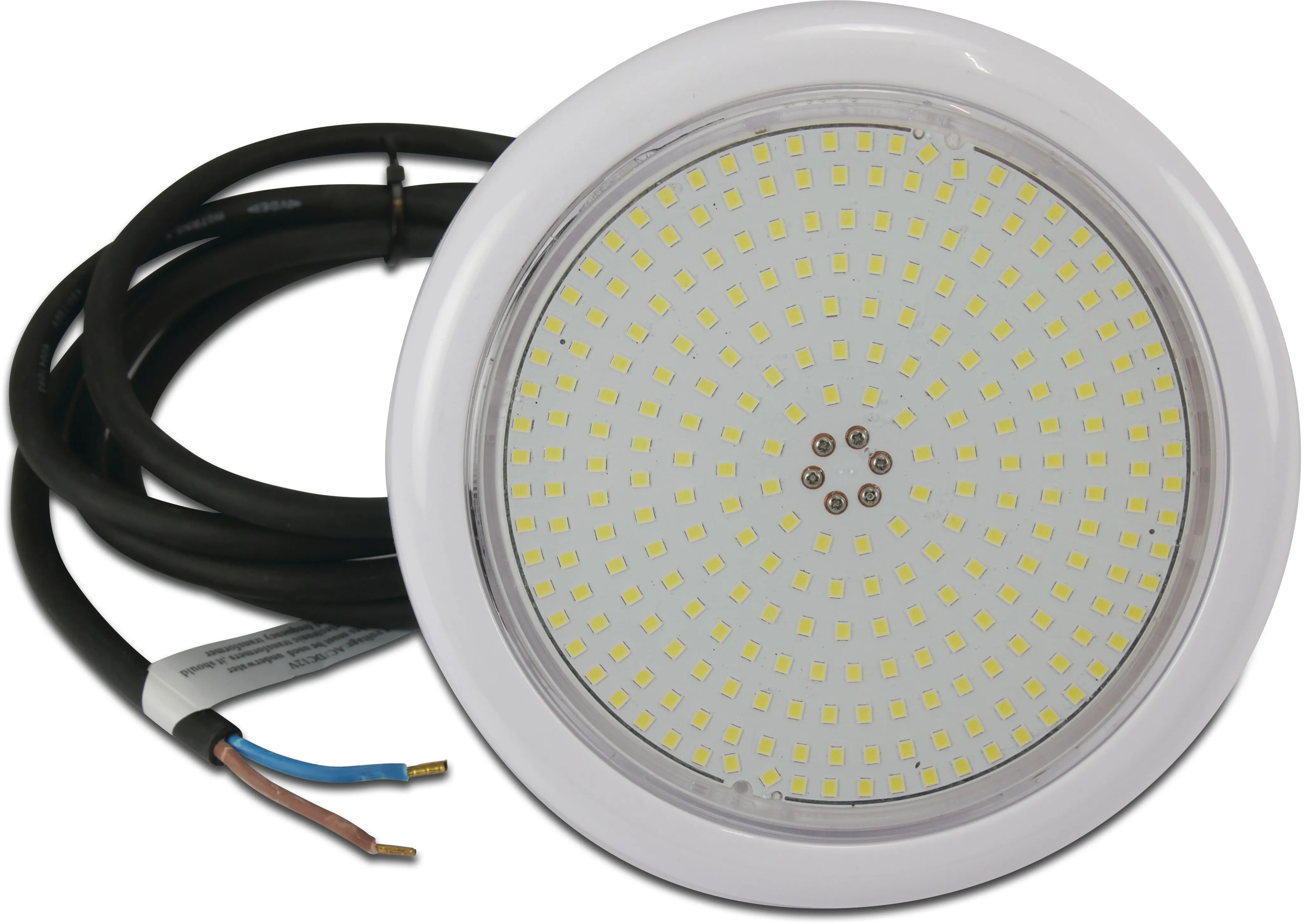 Flotide Dæmpbar LED pool lampe 1 1/2" fitting 12VAC RGBW 18W