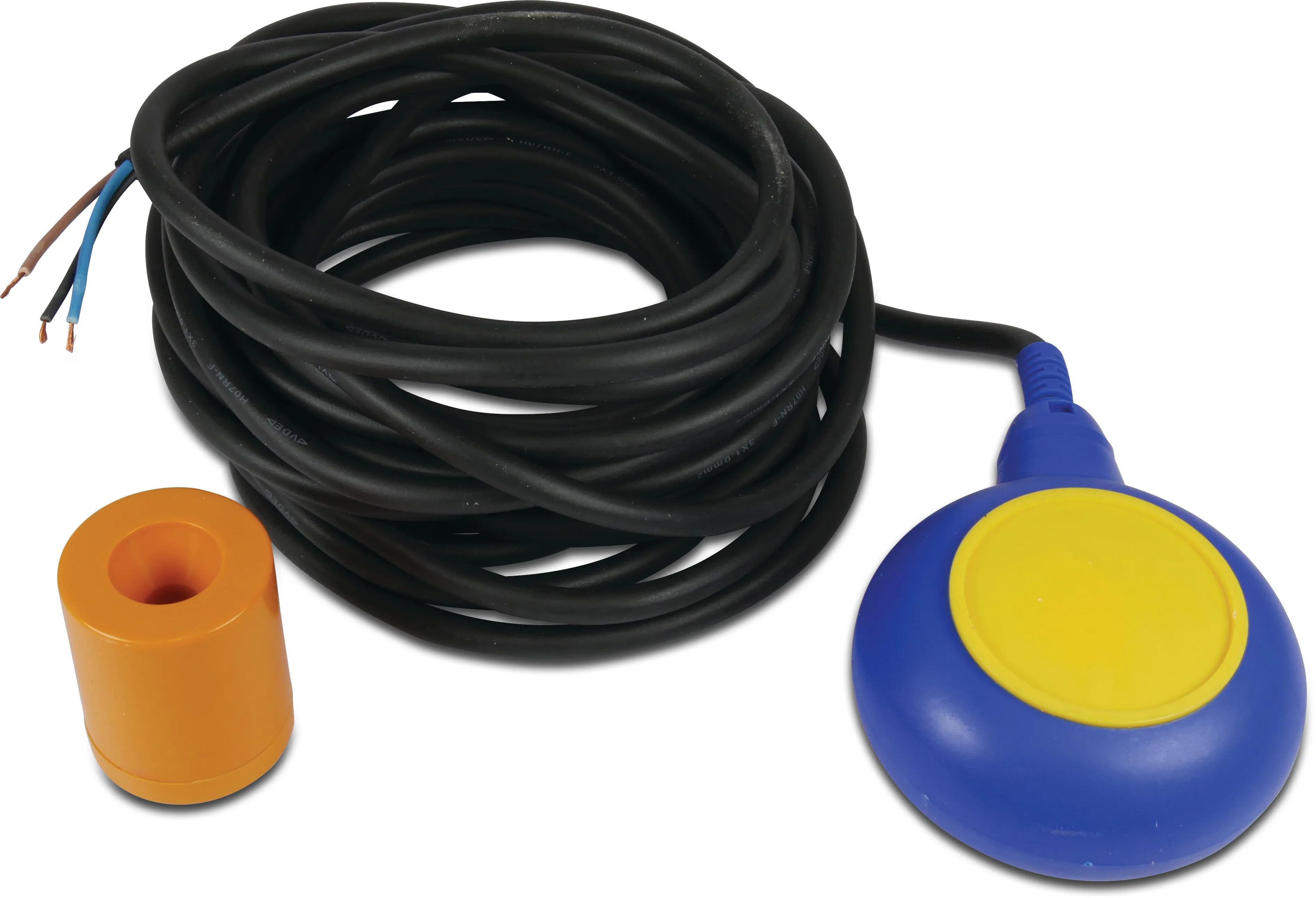 Schwimmerschalter 10A 230VAC Typ doppeltwirkend mit Kabel 5m
