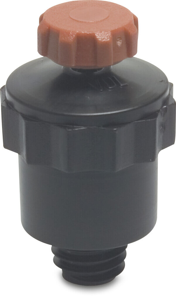 VDL Pin nozzle plastic 3/8WW male thread green