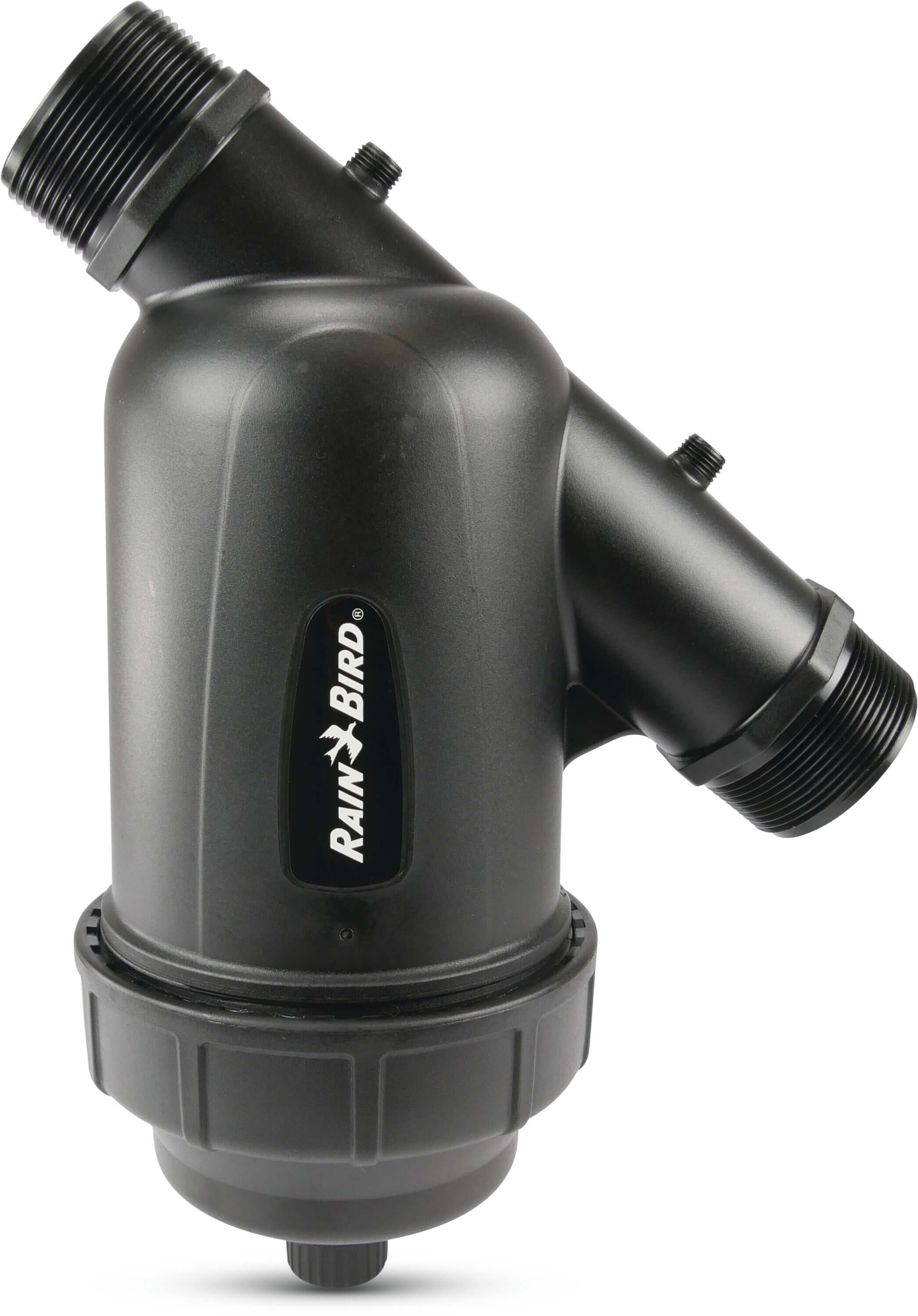 Rain Bird Inline filter PP 1" buitendraad 8bar 130micron RVS gaas zwart type ILCRBY100S