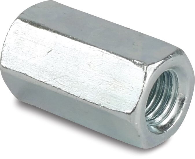 Socket steel galvanised M8