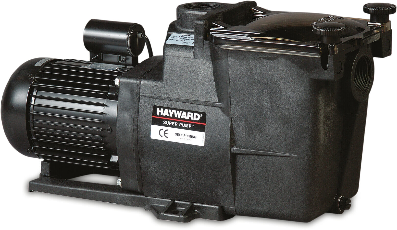 Hayward Poolpumpe 1 1/2" indvendig gevind 4A 230VAC sort type Super Pump 1HK