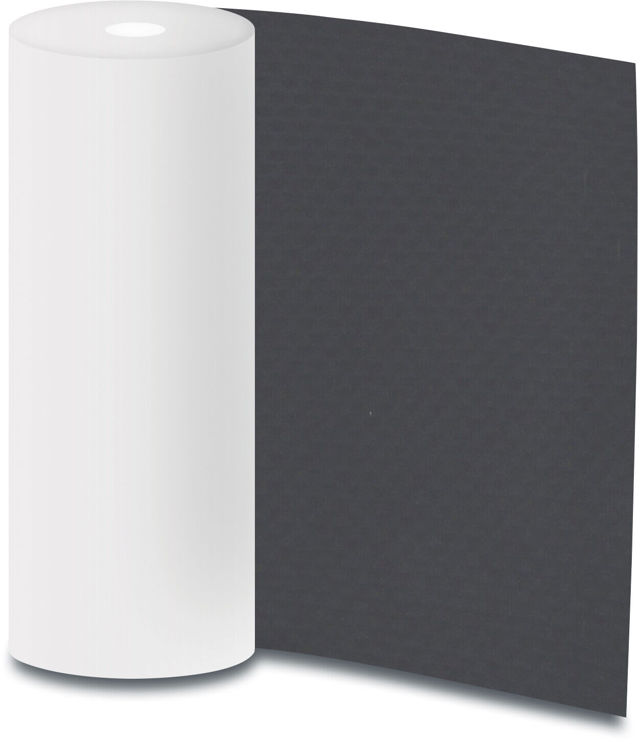 Elbe Basic Line Schwimmbadfolie PVC Anthrazit 25m Typ Classic (SGB 150) 2.00m