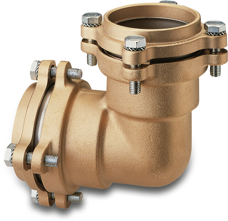Itap Elbow 90° brass 75 mm compression 16bar DVGW type 050FL