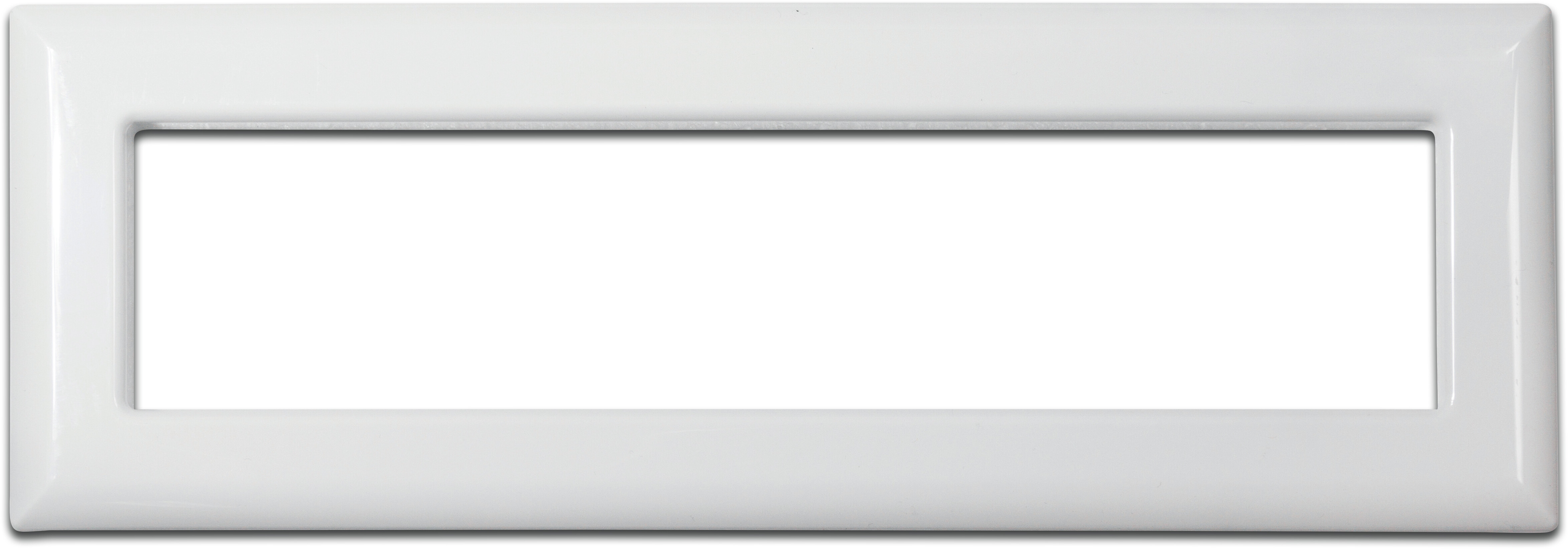 Abdeckung für geraden Skimmer ABS weiß