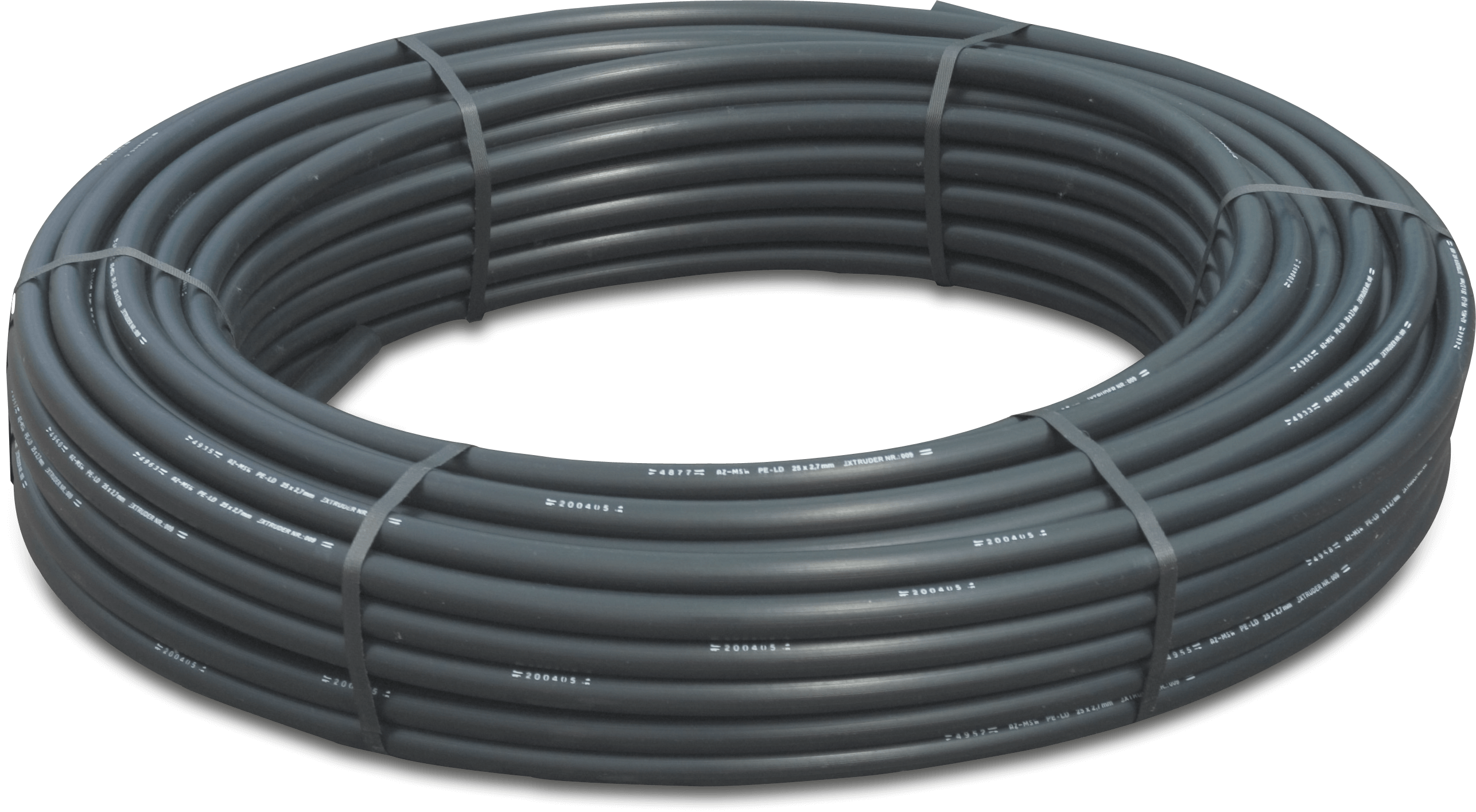 PE pipes, in coils