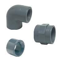 PVC imperial glue adaptor fittings