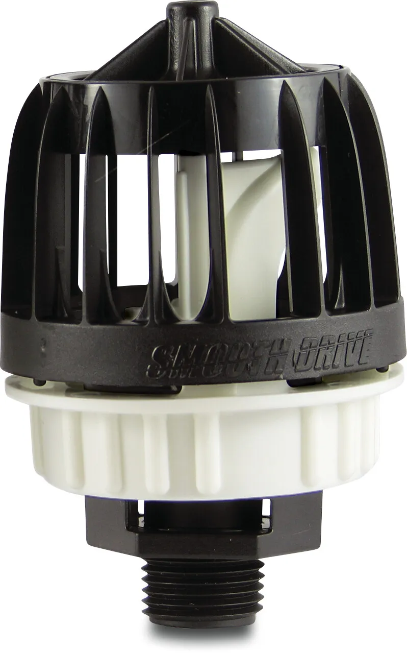 Senninger Cirkelsprinkler plastik 1/2" udvendig gevind 3,18 mm type Smooth Drive High Angle Nozzle 8