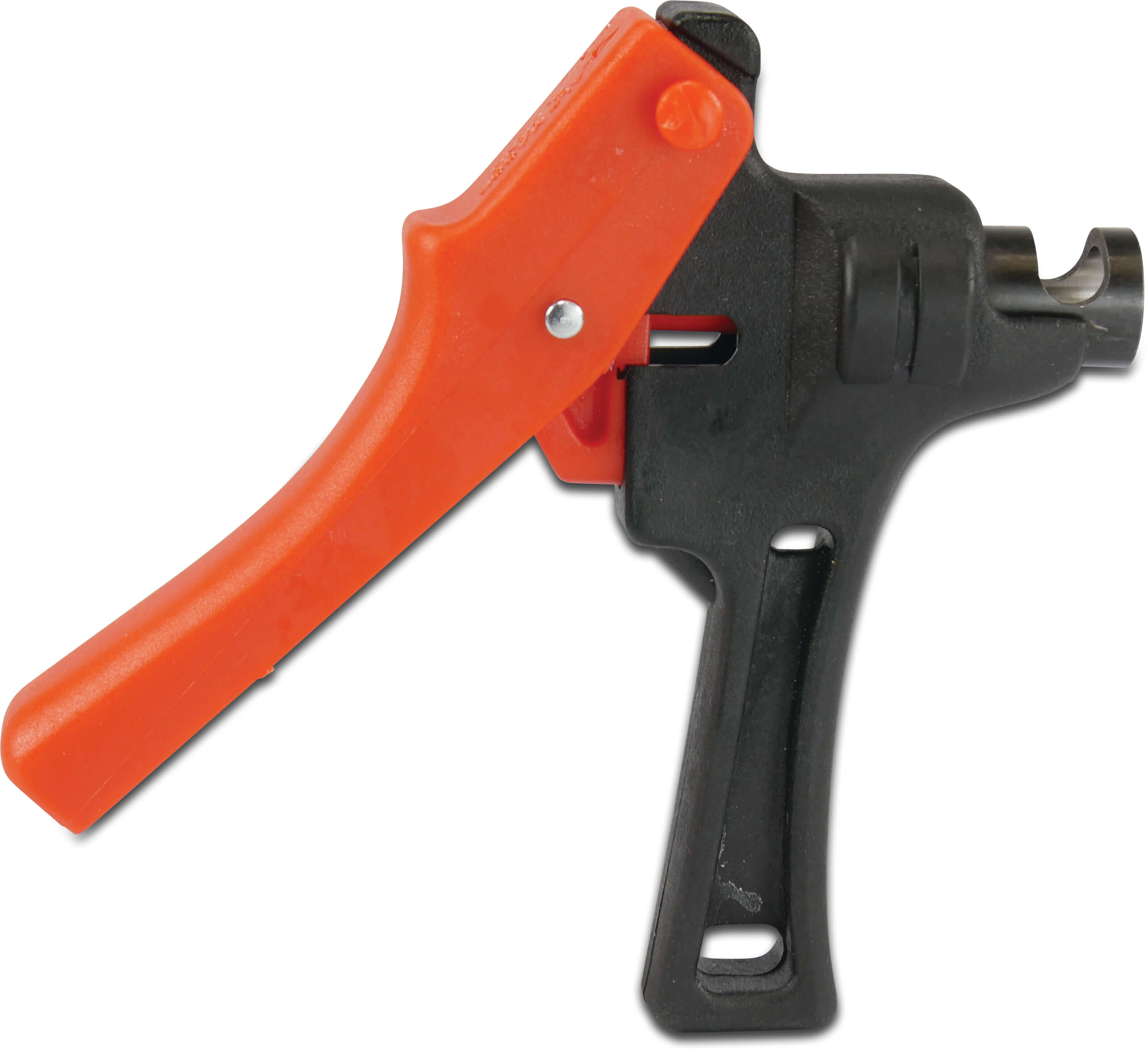 Lochstecher Kunststoff 18 mm Schwarz/Orange Typ Layflat