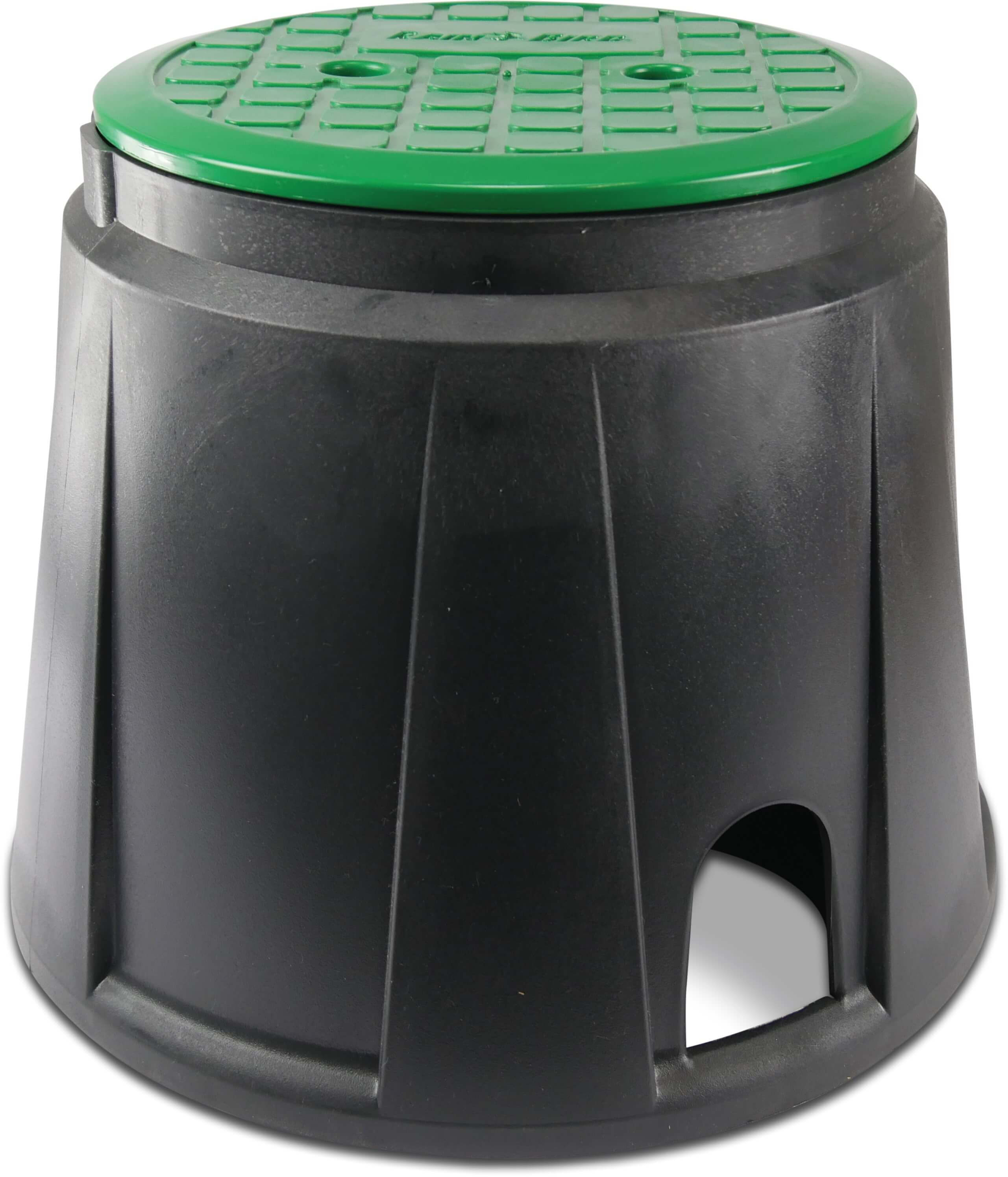 Rain Bird Valve box PP black/green type VBA-02673