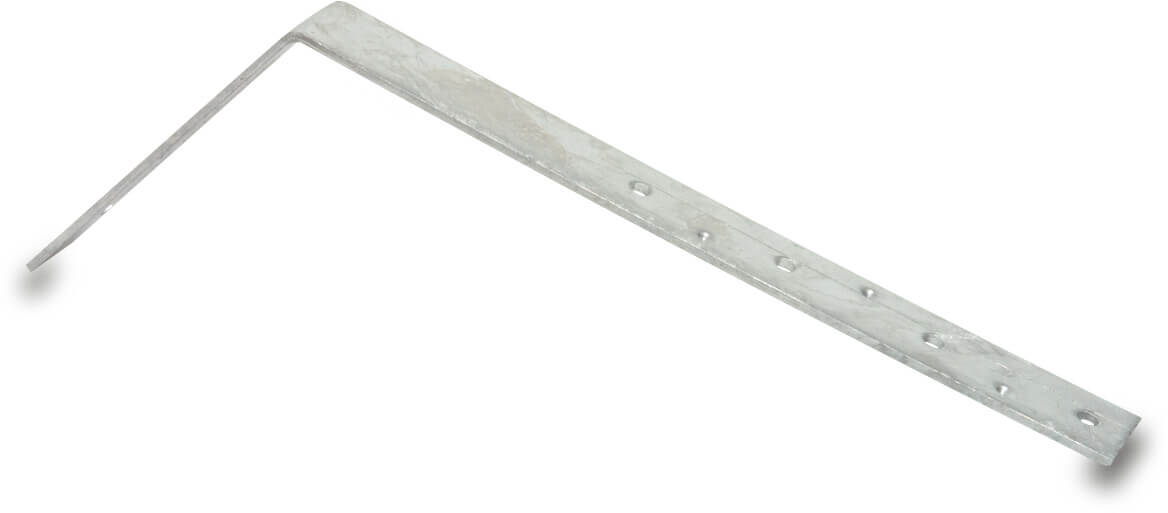 Gouttière support acier galvanisé 115-170 mm x 300 mm