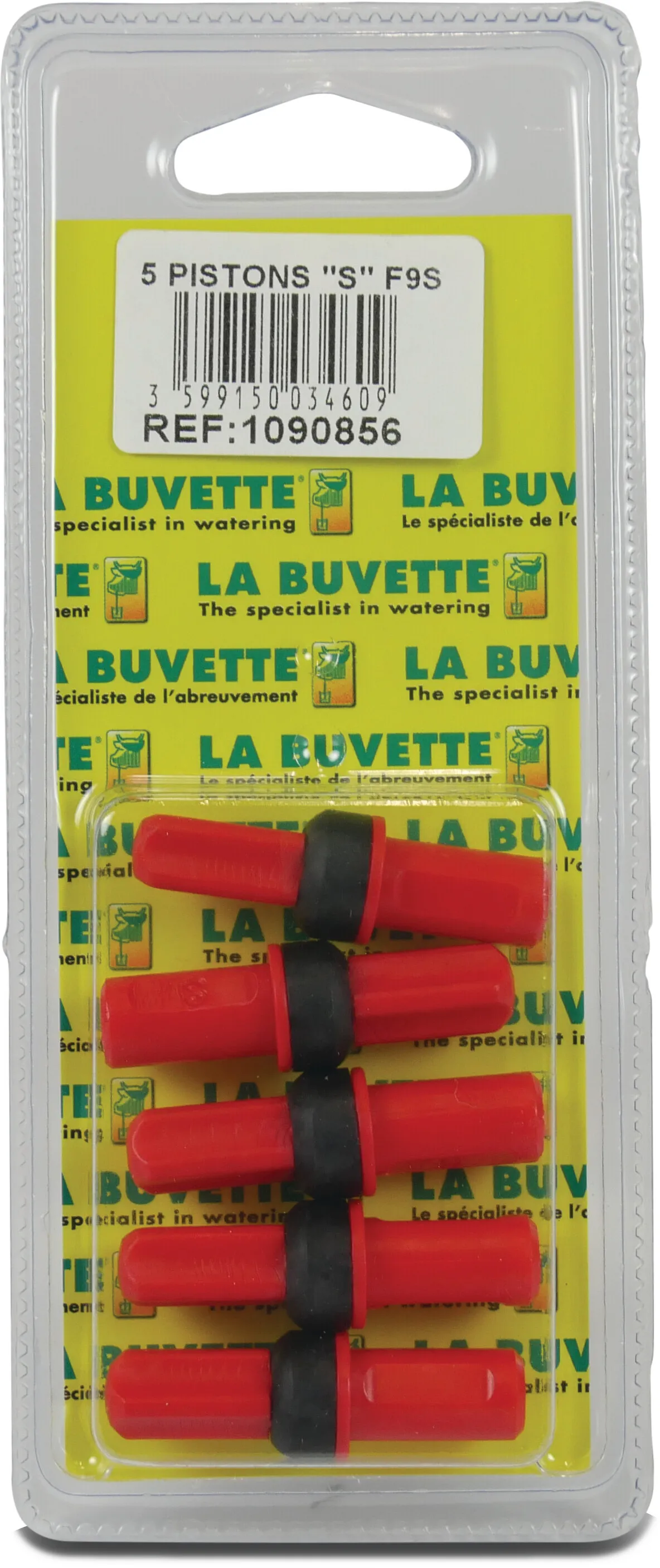 La Buvette Ventil "S" F 9 S (x5) blisterpakke