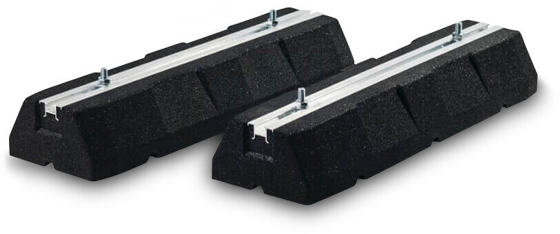 Rubber feet for heat pumps type DJ600, 2pcs per set, incl nuts, washers, screws