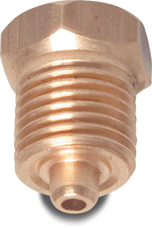 Profec Nr. 960 Reducer bush brass 1/4" x 1/8" male thread x female thread 40bar