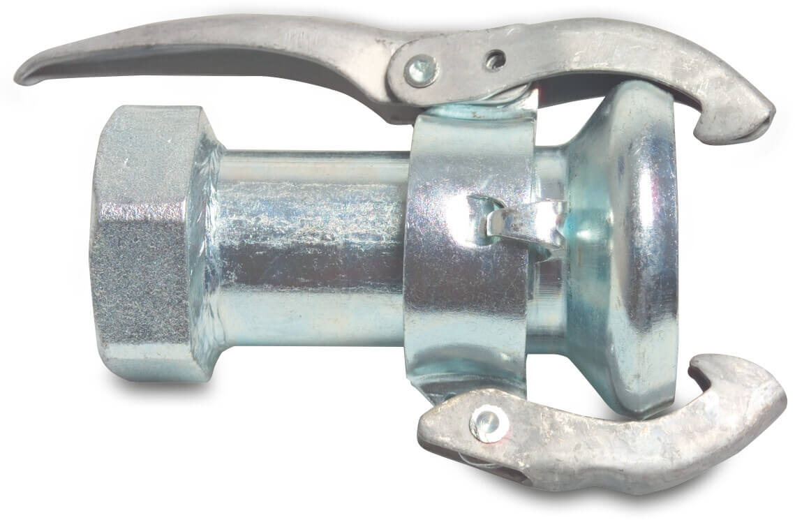 Quick coupler adaptor steel female part Perrot x female thread Perrot