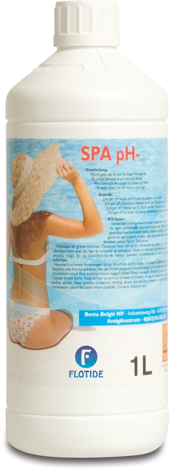 Flotide Spa pH 1ltr type pH-