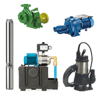 Pumps, pressure tanks & accessories