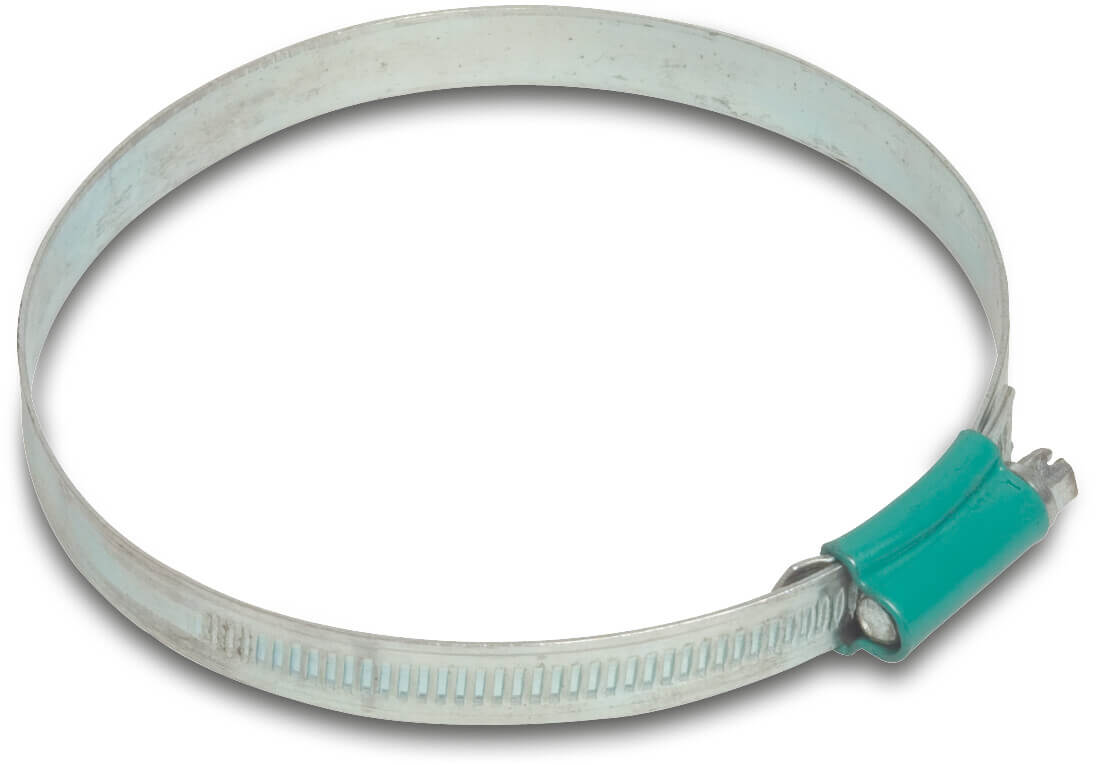 Profec Wormdrive hose clip steel galvanised 12 mm x 22 mm type W1 Industry 9 mm