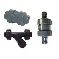 PVC non-return valves