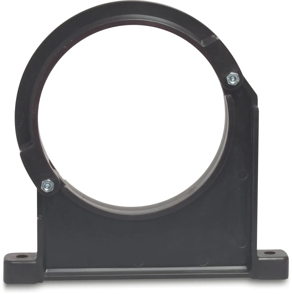 VDL Pipe clamp PP 160 mm black type F