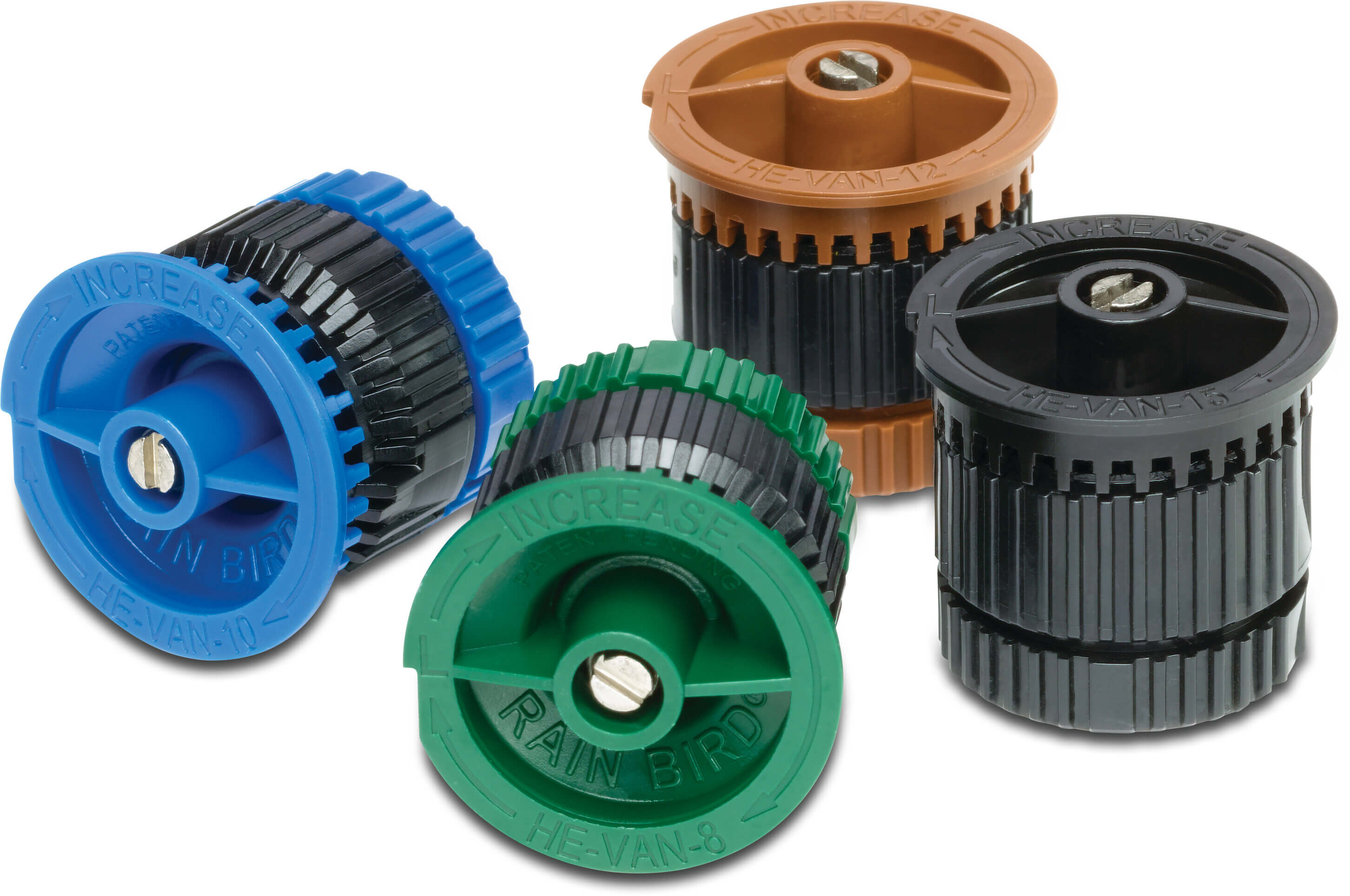 Rain Bird Sprühkopf Kunststoff 5/8" UNC Innengewinde 0-360° Schwarz Typ 15-HE-VAN S1