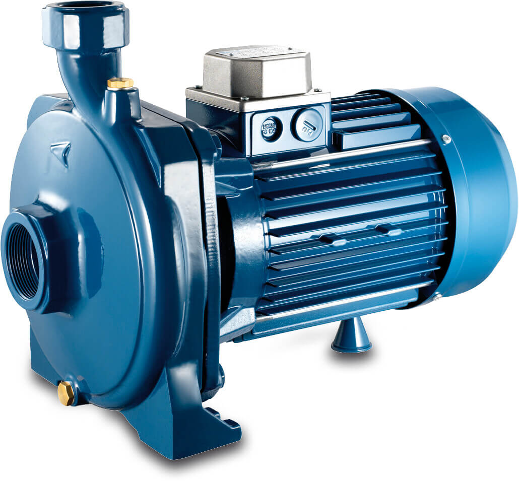 Foras Centrifugal pump cast iron 2" x 1 1/4" female thread 8bar 9,6A 400/690VAC blue type KM 550/1 T