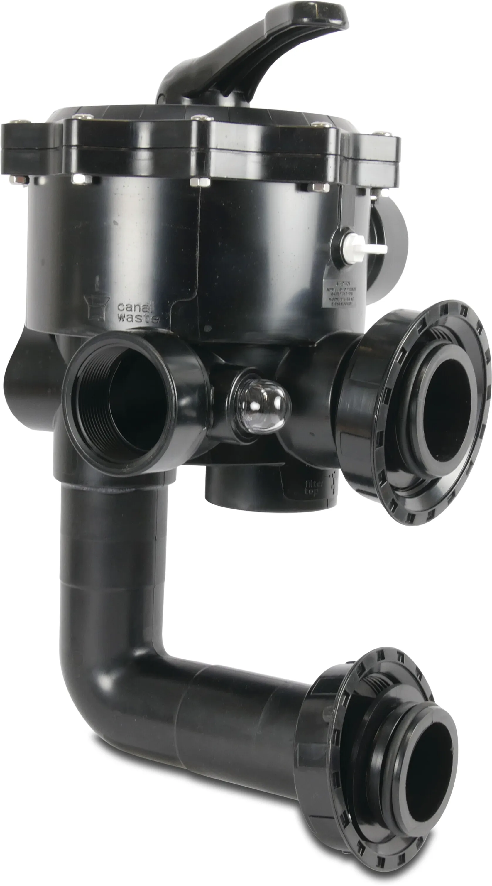 Pentair 6-way valve 1 1/2" female thread for triton filter type Pentair 6-way valve + piping kit