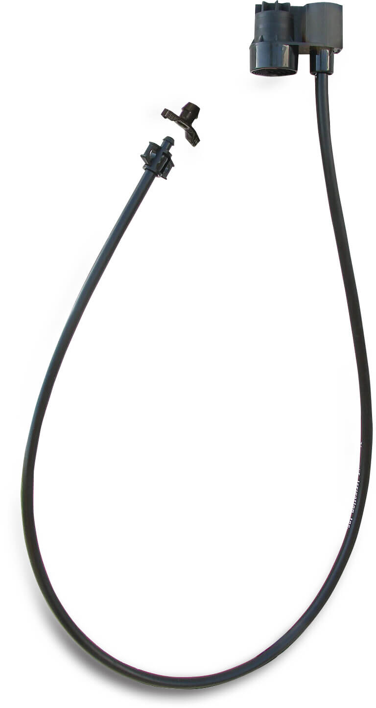 Senninger Adapter PE 1/2" Innengewinde Schwarz Typ Mini Wobbler Upright D 9