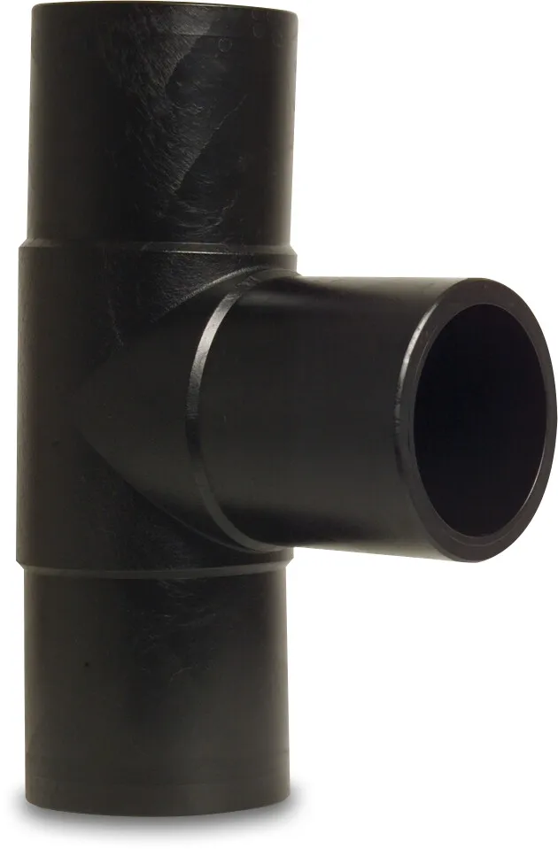 Profec T-piece 90° PE100 20 mm spigot SDR11 10bar 16bar black DVGW